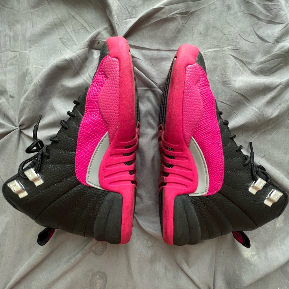 Hot Pink Jordan 12 - 5Y